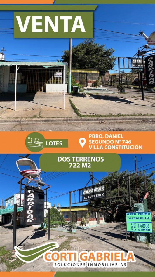 Venta de Lotes en Villa Constitucion 
