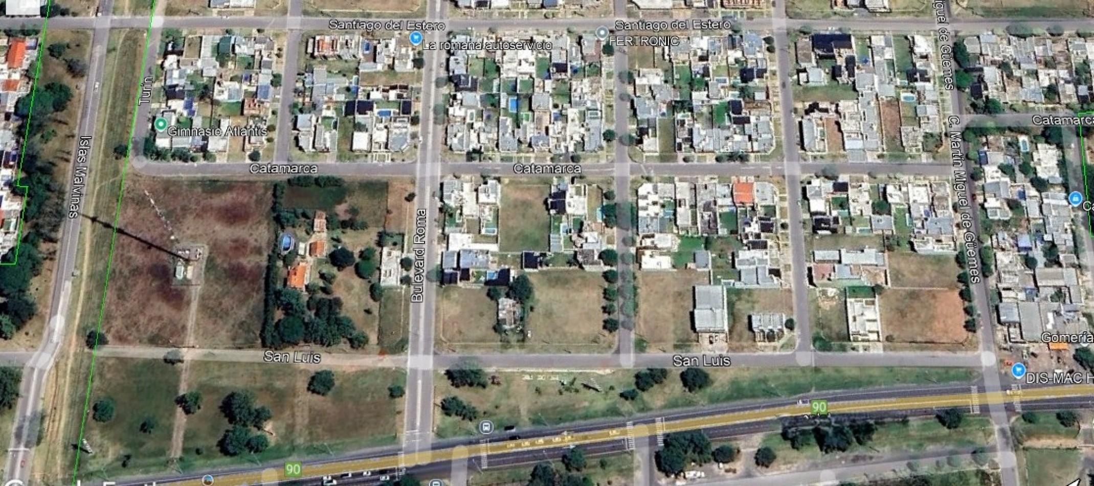 Venta de lotes en Barrio San Jorge