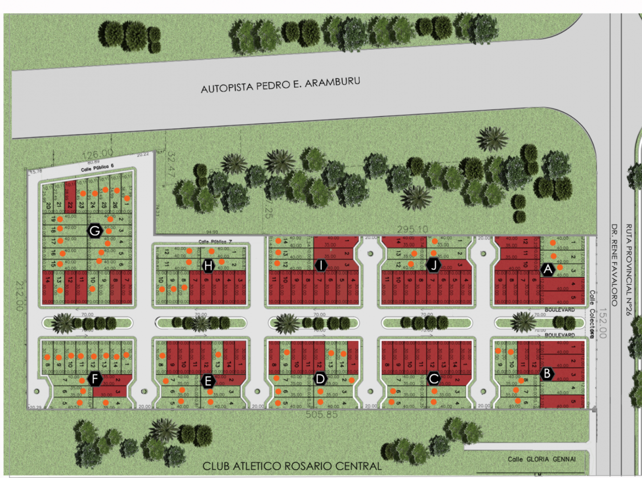 Venta de lotes en Loteo Arroyo Boulevard