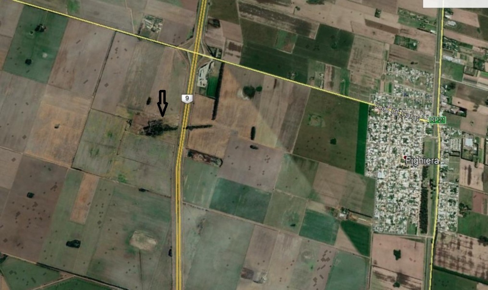 Venta de campo con casco